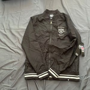 Oakland Raiders Vintage Zip Up Jacket